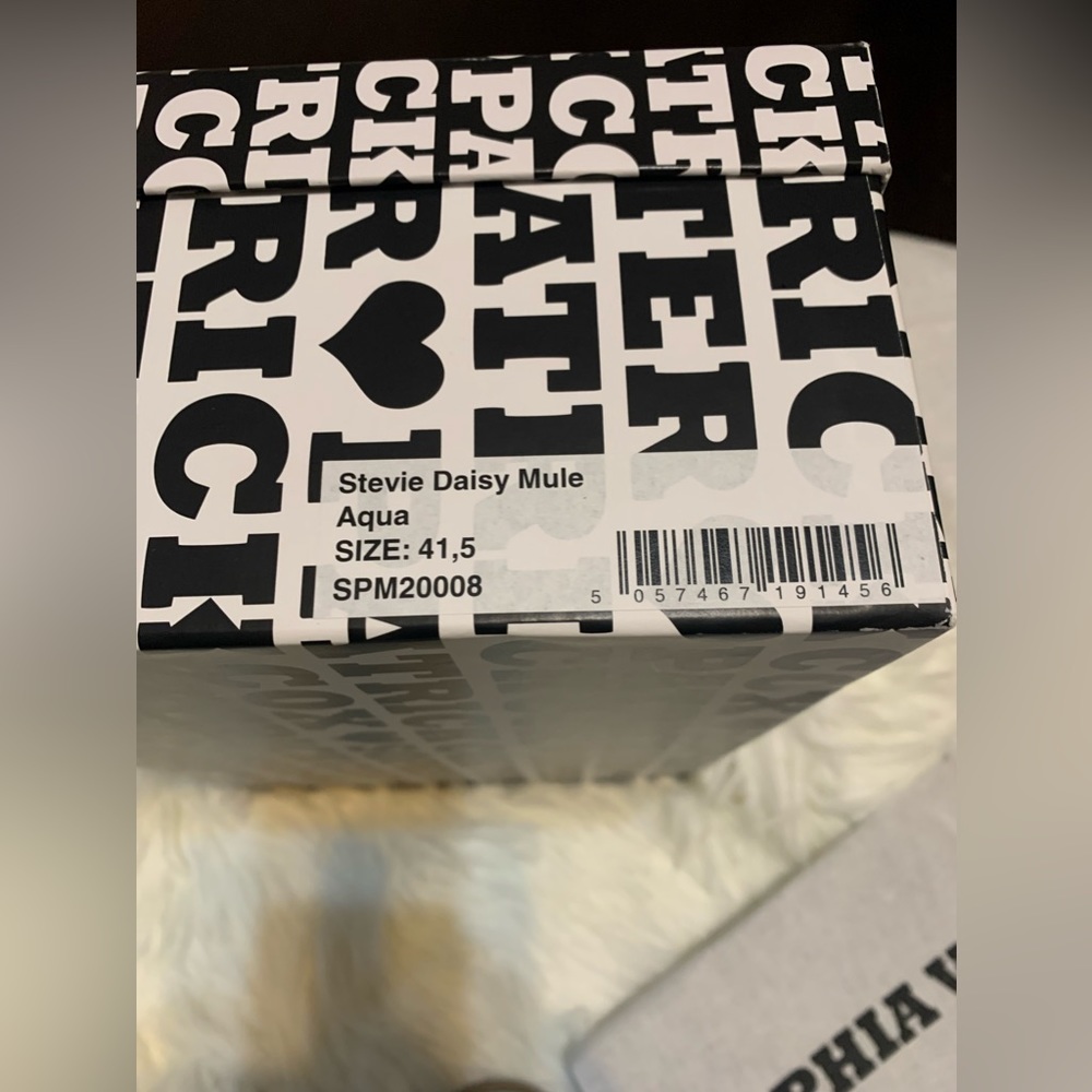 Sophia Webster & Patrick Cox Stevie Daisy Loafer Mule Aqua(Blue) SZ 41.5EU/11.5 - Picture 7 of 11